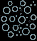 Clear 'O' Rings