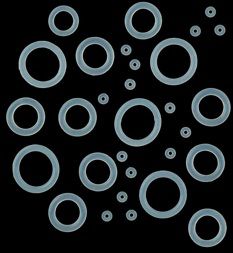 Clear 'O' Rings